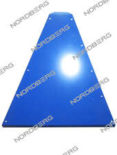 NS2#FUNNELSIDEPANEL NORDBERG ЗАПЧАСТЬ БОКОВАЯ СТЕНКА ВОРОНКИ (L) для NS2