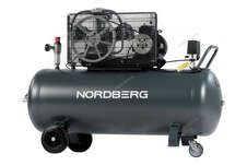 NORDBERG NCP200/580 Компрессор поршневой с ременной передачей 380В, ресив. 200л, 580л/мин