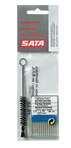 SATA 64030 НАБОР для чистки пистолетов (2 щётки, 12 игл)