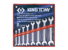 king tony 1108mr Набор рожковых ключей, 8 предметов