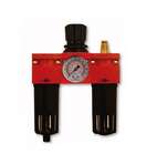 F455/1 VEPA ГРУППА фильтр+редуктор+лубрикатор 1/4" металлический корпус, с манометром