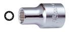 Торцевая головка 1/2", 4402M08, Hans