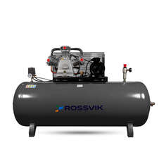 ROSSVIK Компрессор поршневой СБ4/Ф-500.LB75, 950л/мин, 10бар, ресивер 500л, 380В/5,5кВ RAL7016 СЕРЫЙ