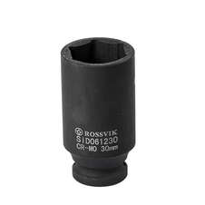 ROSSVIK SID061230 Головка торцевая ударная, глубокая, 1/2", 30мм