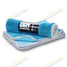 DM5060 BL Полотенце для сушки DRY MONSTER TOWEL плетение крученая петля.Голубое,размер 50х60см.