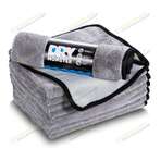 DM5575 GY Полотенце для сушки DRY MONSTER TOWEL плетение крученая петля.Серое,размер 55х75см.