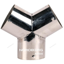 NORDBERG AT100 Насадка металлическая Y-образная для шланга D=100 мм