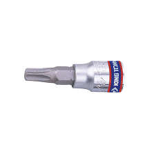 KING TONY 203309 Насадка (бита) торцевая 1/4", TORX T9, L = 37 мм