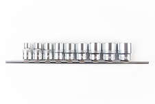 Licota TBS-22006 Набор торцевых головок 1/2" 12 гр. 3/8"-15/16" 10пр. на линейке