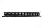 Licota ASA-31001 Набор ударных головок 3/8" 12 пр., 8-22мм, на линейке