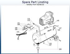 VALVE PLATE BALMA D51(7080002) FUBAG HOBBI MASTER KIT 9411031