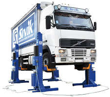 ПГП-24000/4 Подъемники подкатные электрогидравлические для грузовиков и автобусов г/п до 24 тонн