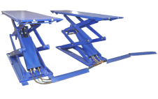 KRAFTWELL KRW3FS Подъемник ножничный короткий напольный г/п 3 тонны